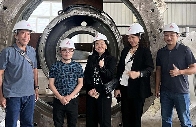 携手同行 共谋发展｜泰国也拉府矿业协会一行莅临闪电123联盟体彩网首页考察交流